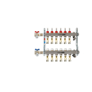 TIEMME 6-er Heizkreisverteiler 1", manuelle...