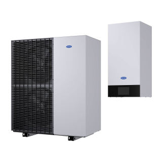 Carrier Monoblock-Wärmepumpe AquaSnap 30AWH010H19-NG, 12,0 kW, R290, 400V