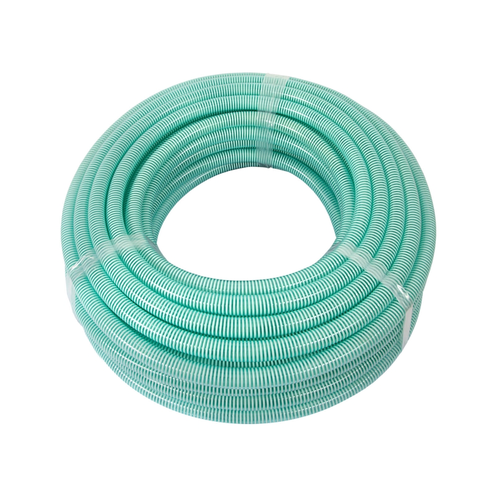 Saug- und Druckschlauch, gr&uuml;n, 7 bar, LW 25 mm, 1", L&auml;nge 5 m - 50 m
