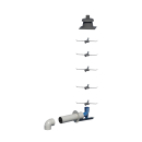 SKOBERNE CondensBlue Grundbausatz RLU Flex mit Kunststoff...