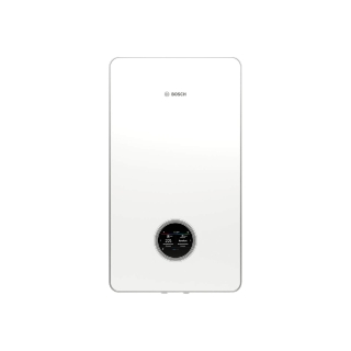 BOSCH Gas-Brennwert-Therme Condens GC7800iW 15 P 23, 15 kW mit RT 800 mit Anschlussplatte Unterputz ohne Speicherfühler