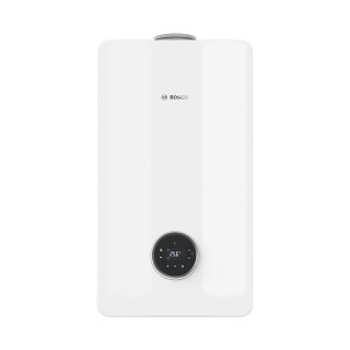 BOSCH Gas-Brennwert-Kombitherme Condens GC5300iW 20/30 C 23, 20 kW mit CW 400 mit Anschlussplatte Aufputz