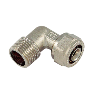 Klemmring Schraubfitting Übergangswinkel mit Außengewinde - DVGW