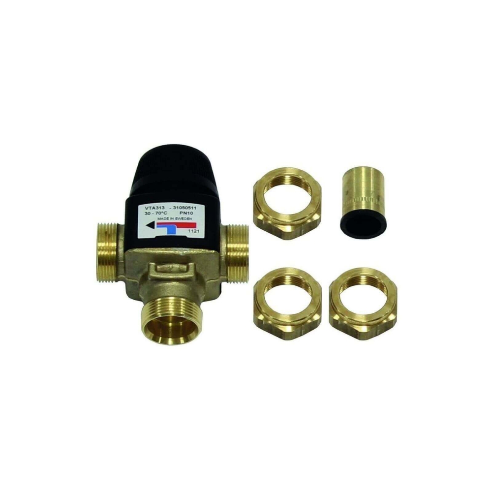 Vaillant WW-Thermostatmischer 3/4 als Verbr&uuml;hschutz