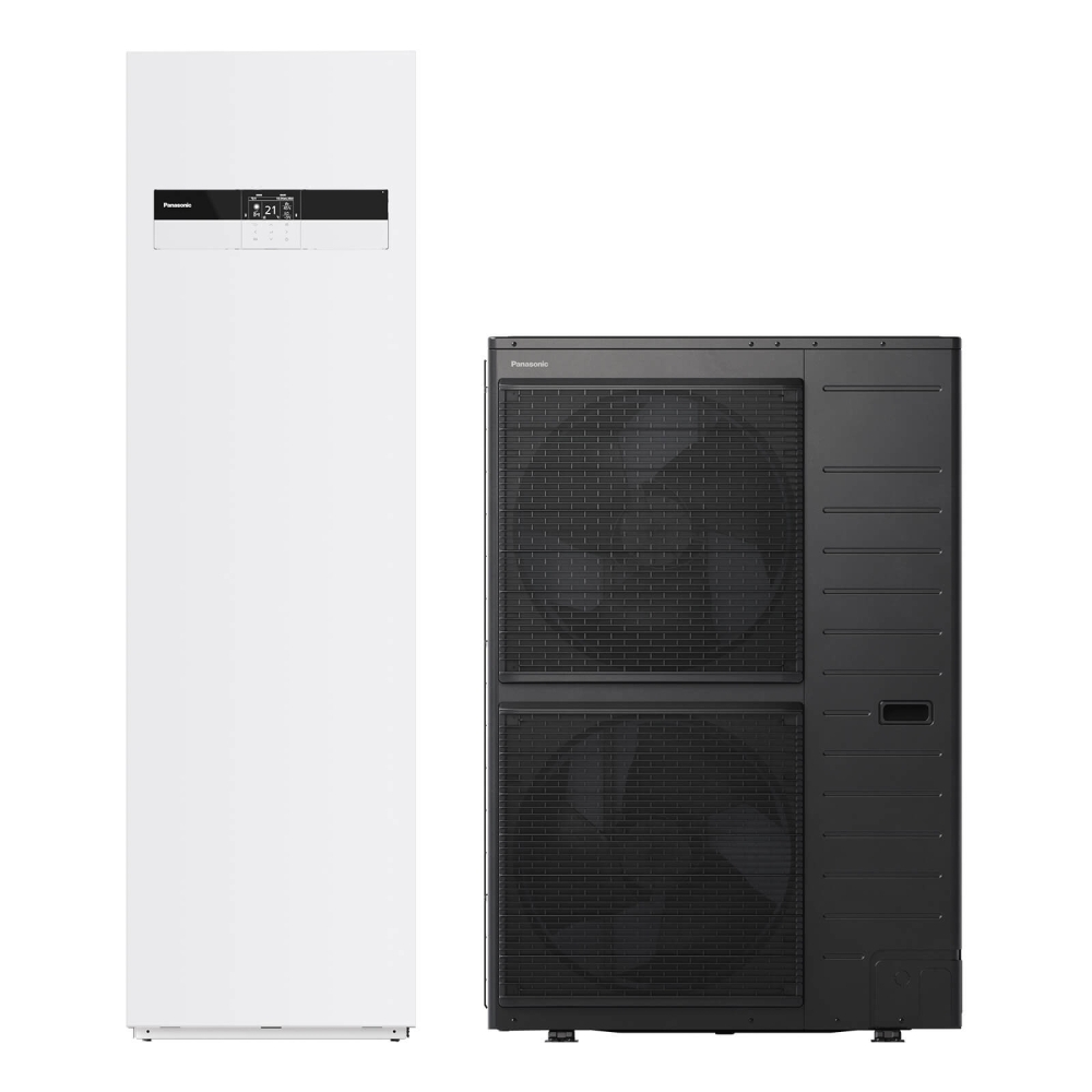 Panasonic Aquarea LT/HP Splitw&auml;rmepumpe, 12 kW, Kombi-Hydromodul (260 l), Gen. K, 400 V