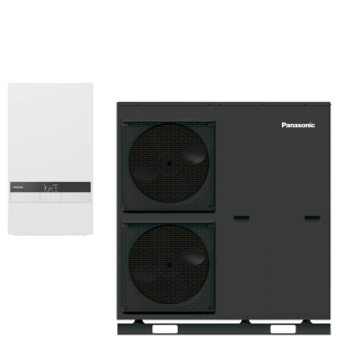 Panasonic Aquarea T-CAP Splitwärmepumpe, 9 kW, Hydromodul, Gen. K, 400 V, SuperQuiet