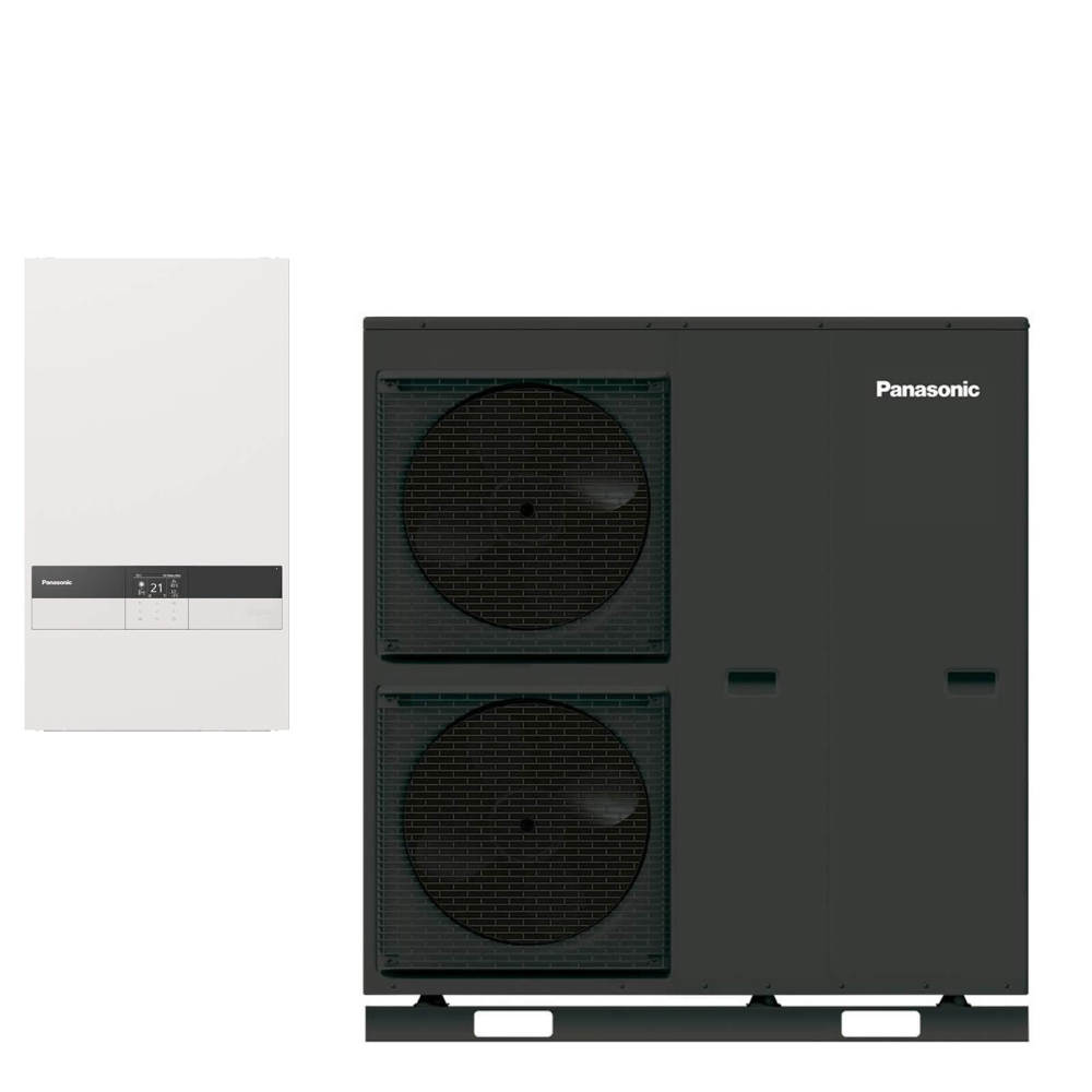 Panasonic Aquarea T-CAP Splitw&auml;rmepumpe, 12 kW, Hydromodul, Gen. K, 400 V, SuperQuiet