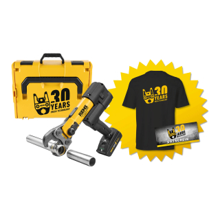 REMS Akku-Press E 22 V ACC Basic-Pack Edition 30 Jahre Presstechnik