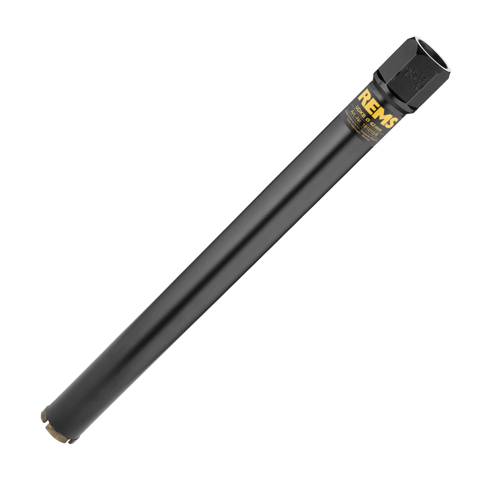 REMS Nass- und Trockenbohrkrone UDKB 42 x 420 x UNC 1 1/4"