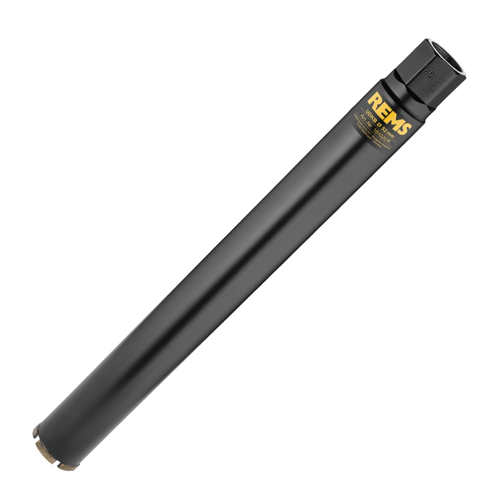 REMS Nass- und Trockenbohrkrone UDKB 52 x 420 x UNC 1 1/4"