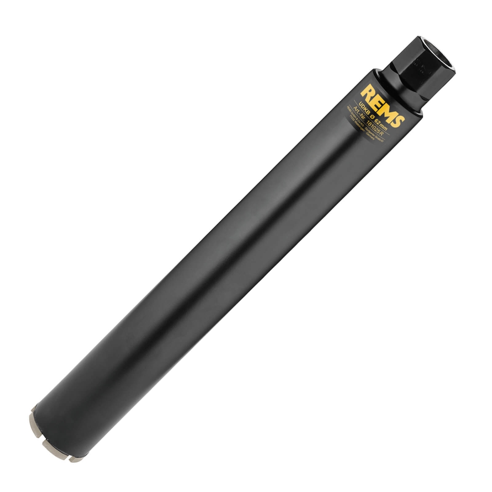 REMS Nass- und Trockenbohrkrone UDKB 62 x 420 x UNC 1 1/4"