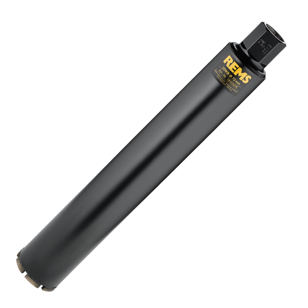 REMS Nass- und Trockenbohrkrone UDKB 72 x 420 x UNC 1 1/4"