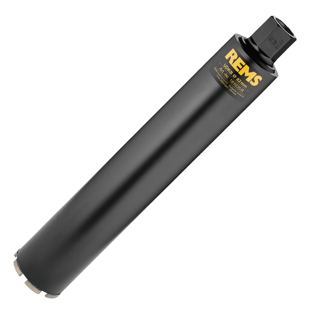 REMS Nass- und Trockenbohrkrone UDKB 82 x 420 x UNC 1 1/4"