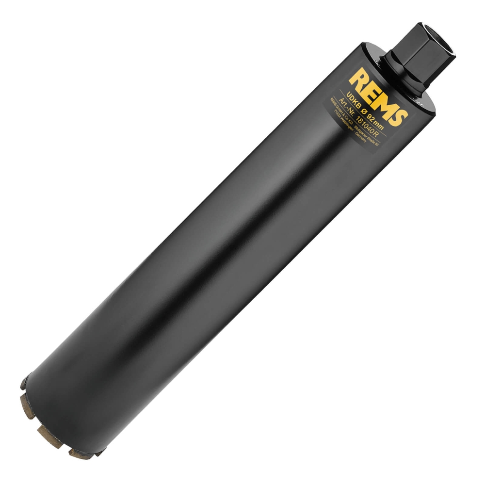 REMS Nass- und Trockenbohrkrone UDKB 92 x 420 x UNC 1 1/4"