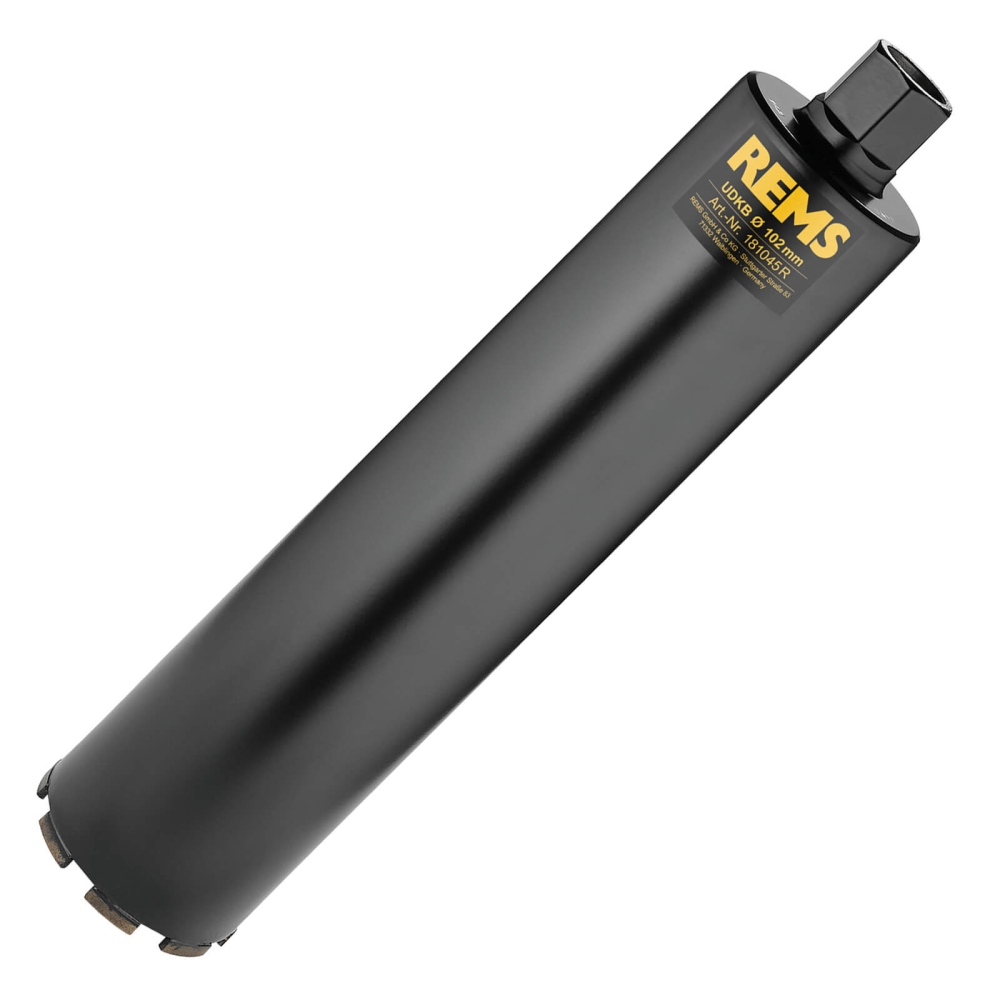 REMS Nass- und Trockenbohrkrone UDKB 102 x 420 x UNC 1 1/4"