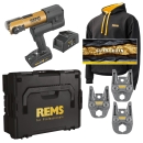 REMS Akku-Radialpresse Akku-Press E 22V ACC mit...