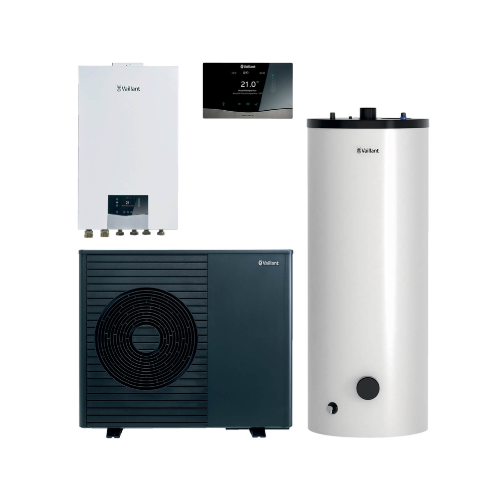 Vaillant Paket 4.3333 aroTHERM plus /8.1 VWL 75/8.1 A 230V mit VWZ MEH 97/7 und VIH RW 250/2 B