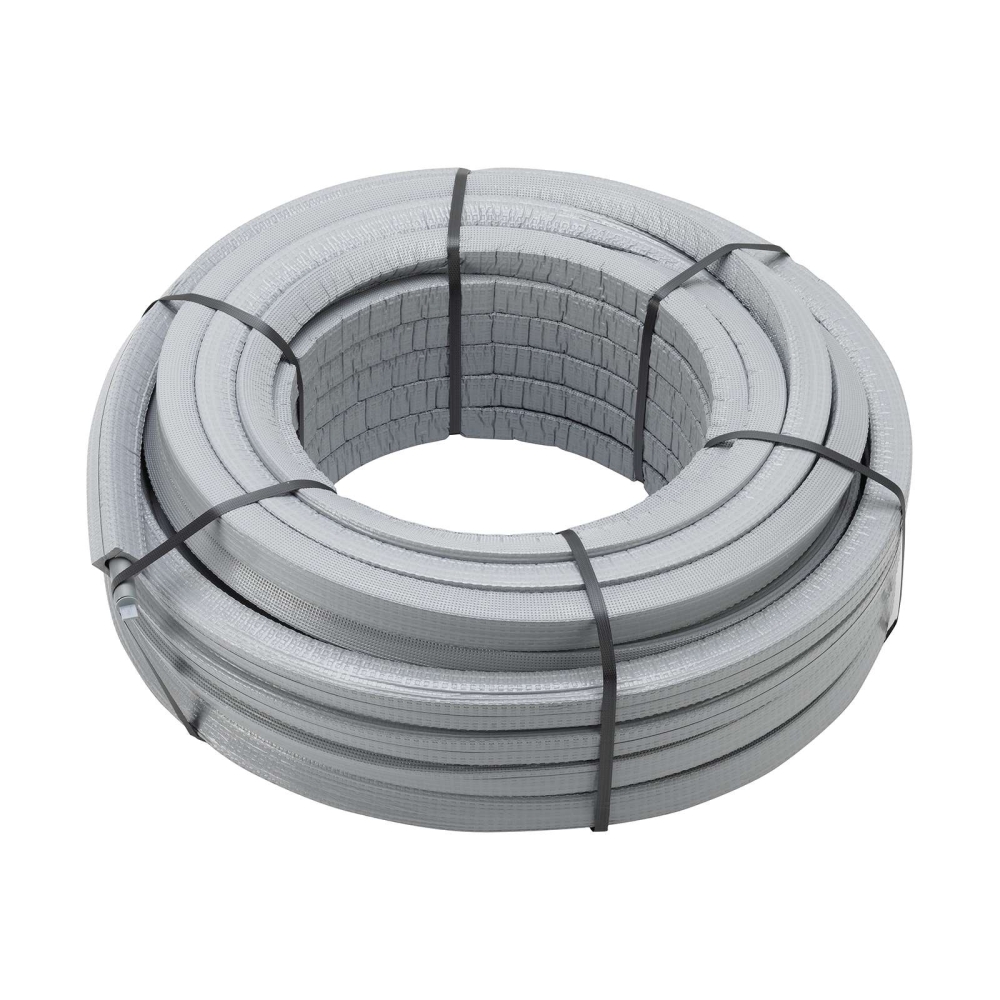 Viega Mehrschichtverbundrohr Raxofix 20 x 2,8 mm mit D&auml;mmung exzentrisch, Ring 50 m 5304.1 (DVGW gepr&uuml;ft)