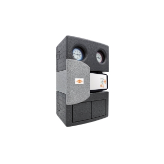 WITA Pumpengruppe DN 25, ungemischte Heizkreise, HE OEM 2 40/60-25-180, Achsabstand 125 mm