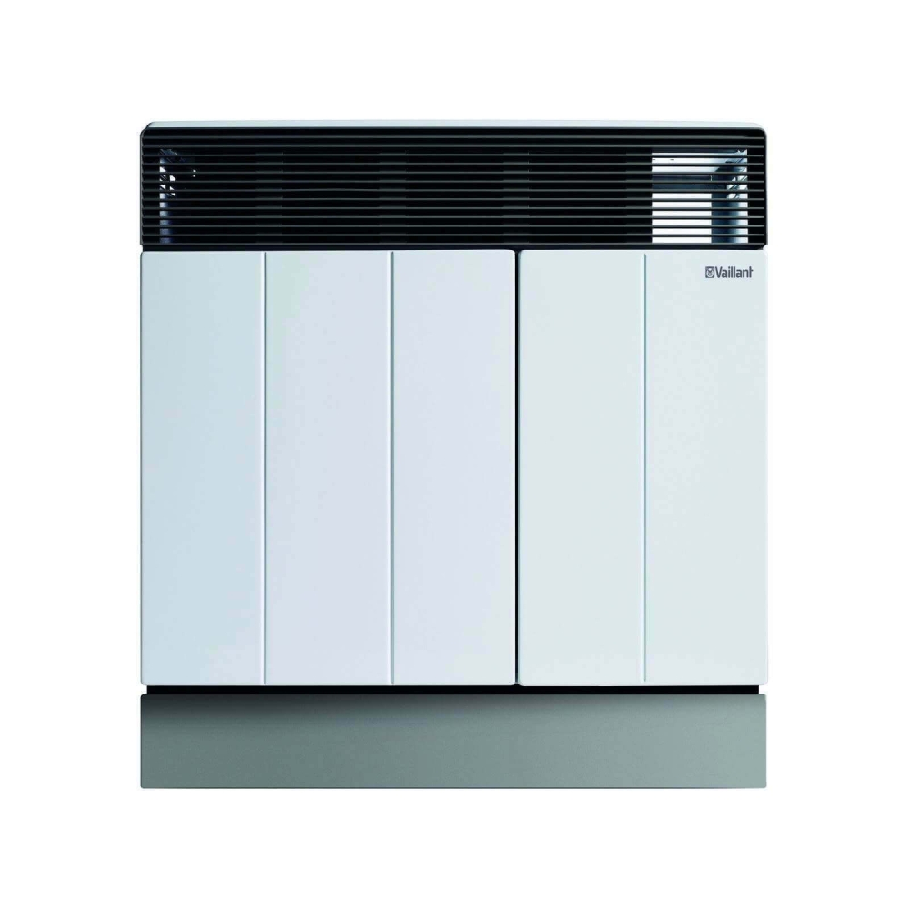 Vaillant Gas-Raumheizautomat VGR 30/4 XE f&uuml;r Schornsteinanschluss, cremewei&szlig;/grau