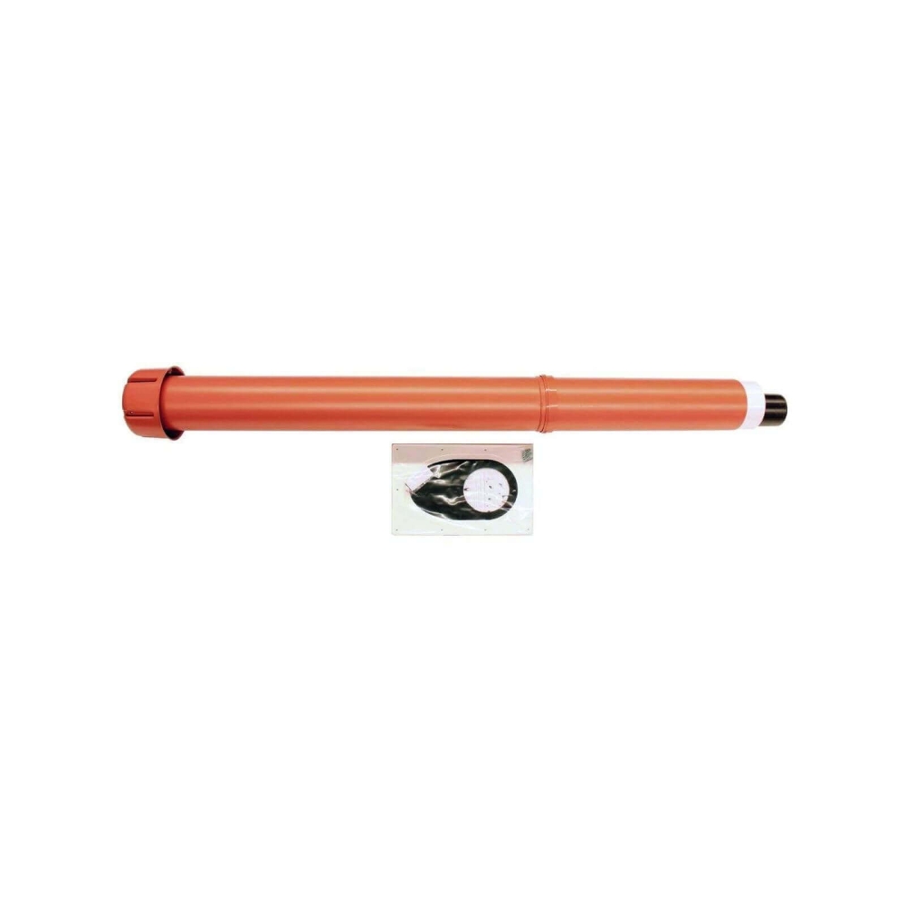 Vaillant senkrechte Dachdurchf&uuml;hrung 110/160 mm PP, rot