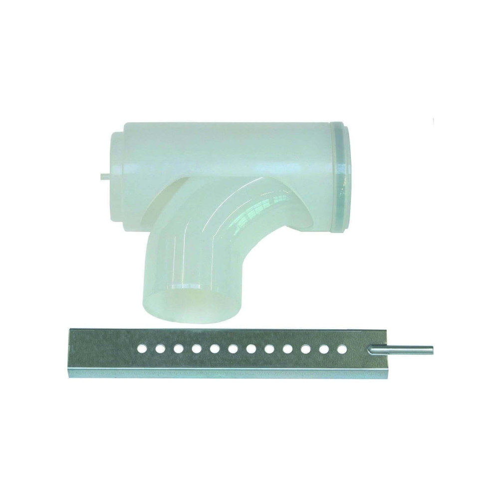 Vaillant St&uuml;tzbogen 87 Gr 110 mm PP mit Auflageschiene 350 mm