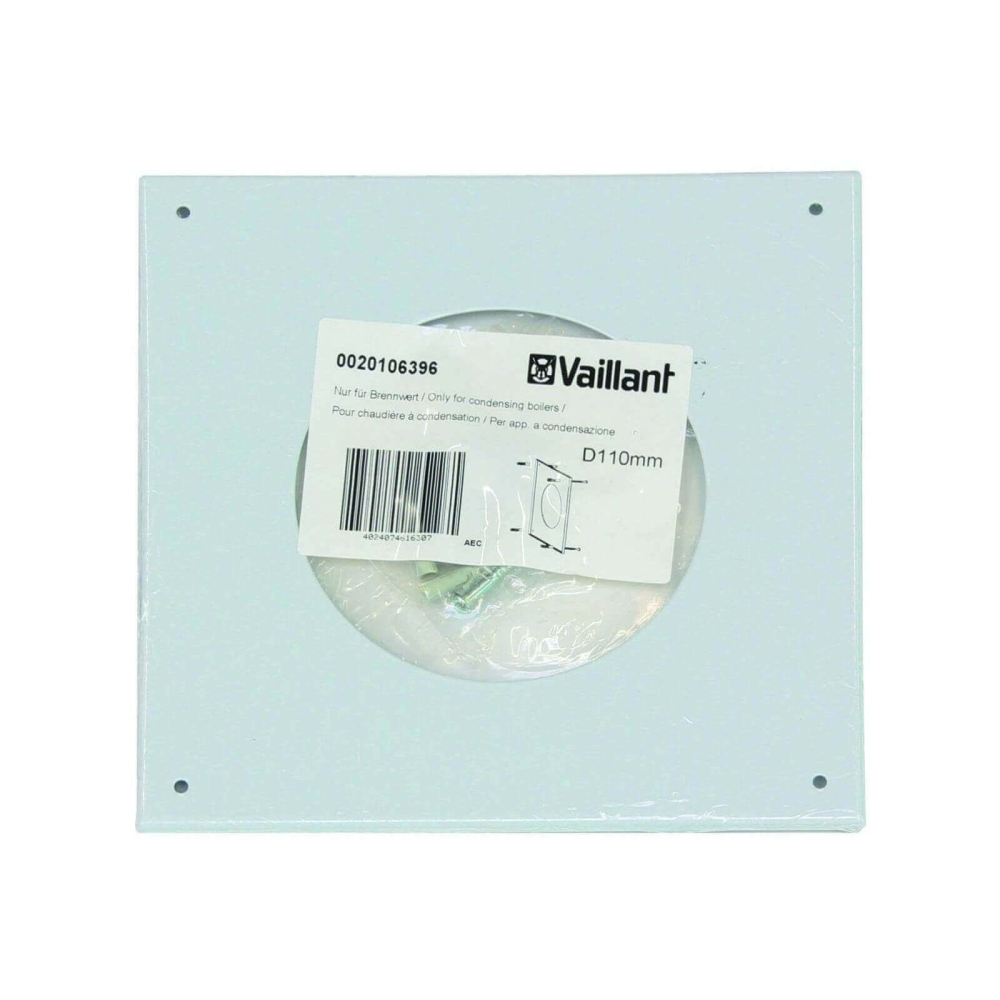 Vaillant Wandrosette 110 mm Vaillant-wei&szlig;