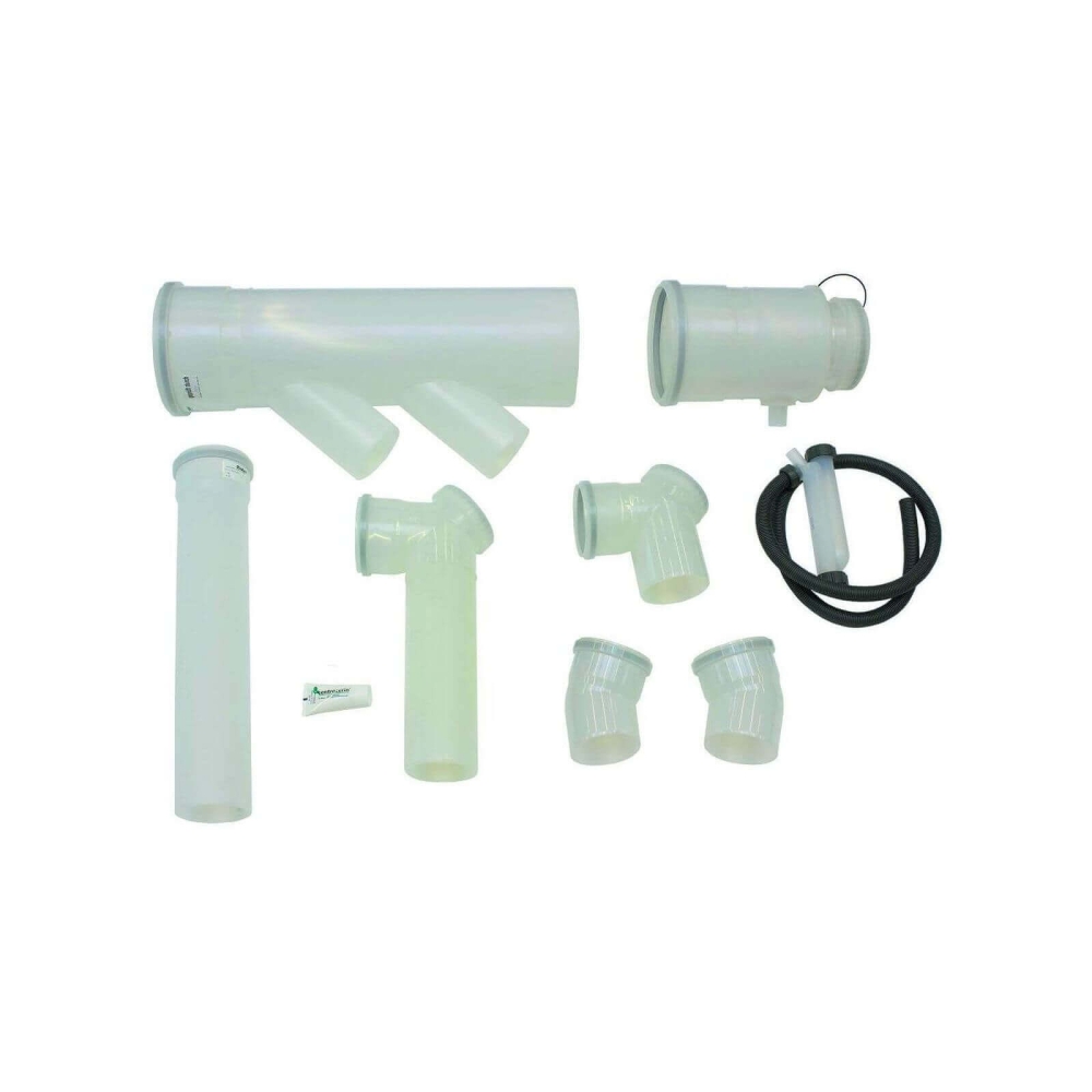 Vaillant Basis-Anschluss-Set 2er Kaskade 160m VC 806-1206/5-5 R&uuml;cken/R&uuml;cken