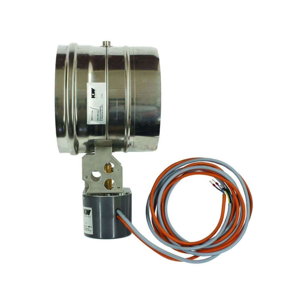 Vaillant Motor. Abgasklappe 160 mm f&uuml;r ecoCRAFT VKK 1206-1606/3-E (Kaskade)