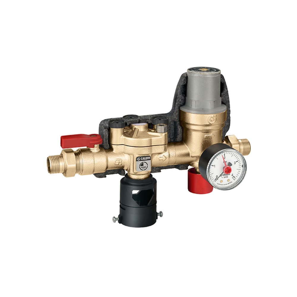 Caleffi F&uuml;llarmatur 1/2", DN 15, mit Systemtrenner Typ BA