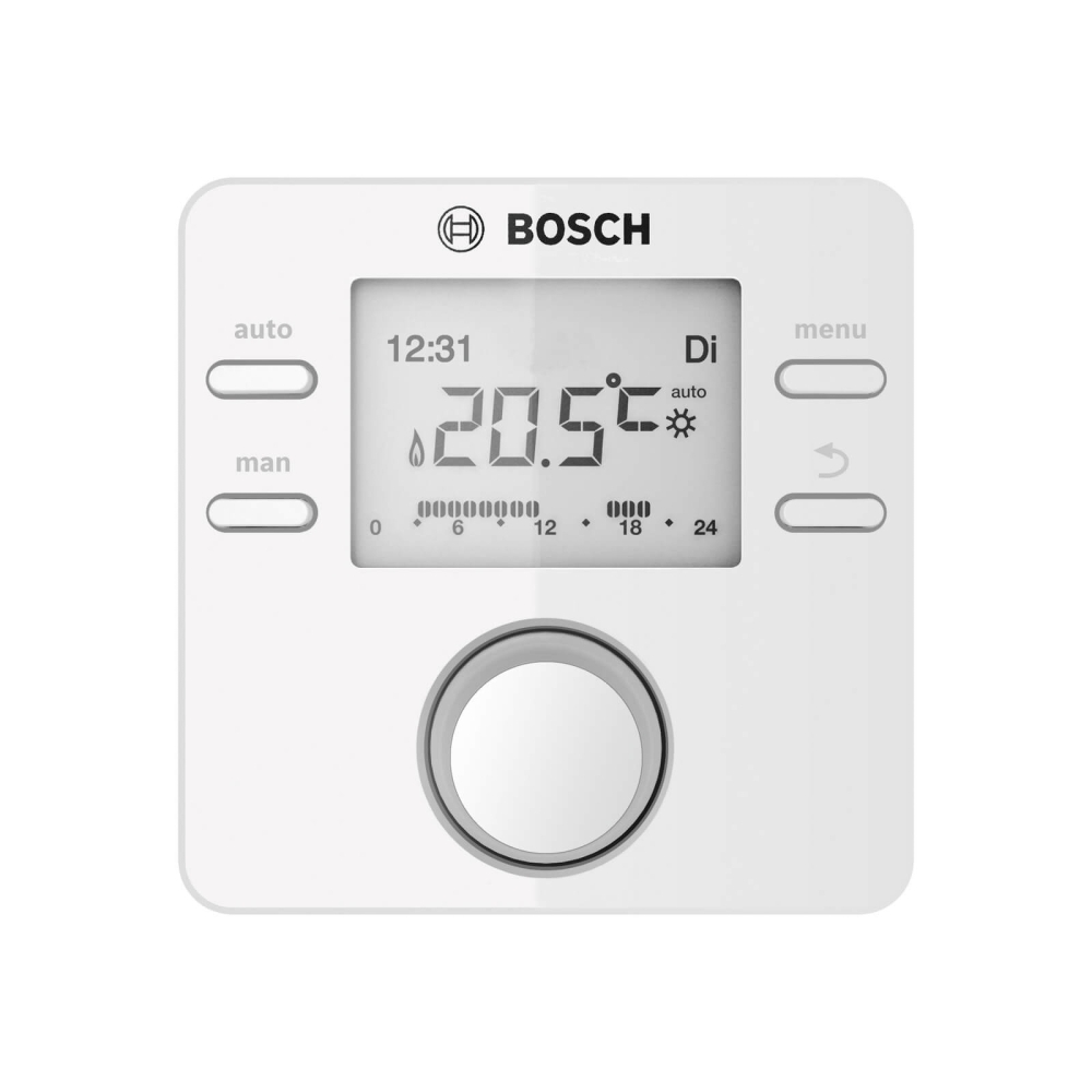 BOSCH/Junkers Regler CR 100, raumtemperaturgef&uuml;hrt, f&uuml;r 1 Heizkreis