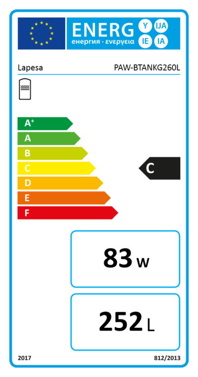 Energielabel-PAW-BTANKG260L-1