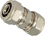 Schraubfitting als Muffe mit Klemmring