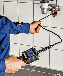 Das REMS Kamera-Endoskop MiniScope in der Anwendung