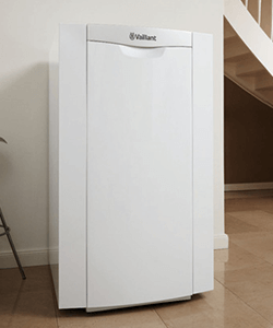 Moderne Öl-Brennwertkessel icoVIT exclusiv von Vaillant