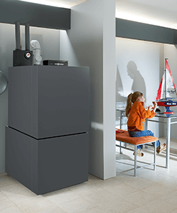 Viessmann Öl-Brennwertkessel Vitoladens 300-C in der Anwendung