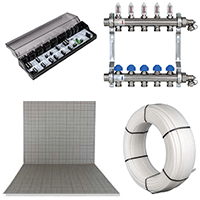 Kategorie Fußbodenheizung